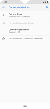 Support Bluetooth How to pair with another device via Bluetooth