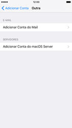 Como configurar seu celular para receber e enviar e-mails - Apple iOS 10 Apple iOS 10 - Passo 6