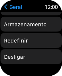 Como restaurar as configurações originais do seu aparelho - Apple Watch SE - Passo 5