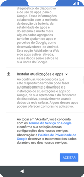 Como configurar pela primeira vez - Motorola Moto G7 Power - Passo 7