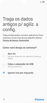 Como configurar pela primeira vez - Samsung Galaxy A50 - Passo 9