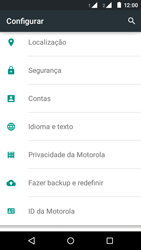 Como restaurar as configurações originais do seu aparelho - Motorola Moto E (2ª Geração) - Passo 4