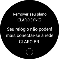 Como desativar Claro Sync - Samsung Galaxy Watch 6 Classic - Passo 11