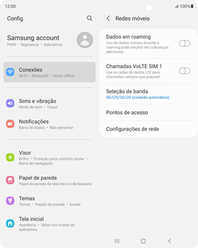 Como conectar à internet - Samsung Galaxy Z Fold2 5G - Passo 11