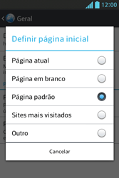 Como configurar a internet do seu aparelho (APN) - LG Optimus L5 - Passo 24