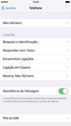 Como bloquear chamadas de um número específico - Apple iOS 10 Apple iOS 10 - Passo 4