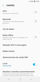 Como ativar e desativar o roaming de dados - Samsung Galaxy J4 Core - Passo 4