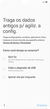 Como configurar pela primeira vez - Samsung Galaxy A50 - Passo 8