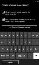 Como configurar seu celular para receber e enviar e-mails - Nokia Lumia 920 - Passo 15