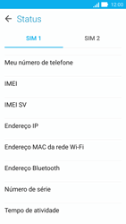 Como encontrar o número de IMEI do seu aparelho - Asus ZenFone 2 - Passo 5