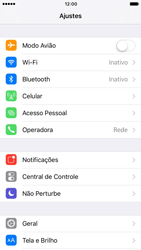 Como configurar a internet do seu aparelho (APN) - Apple iOS 10 Apple iOS 10 - Passo 3