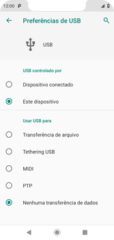 Como transferir arquivos do computador (Windows) para seu aparelho - Motorola Moto G7 Play - Passo 5