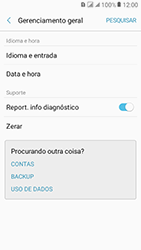 Como restaurar as configurações originais do seu aparelho - Samsung Galaxy J2 Prime - Passo 5