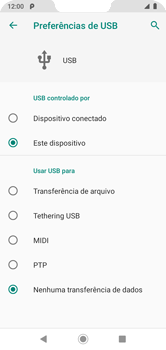 Transferir dados do telefone para o computador (Windows) - Motorola Moto G7 Power - Passo 5