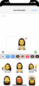 Como criar um Memoji - Apple iOS 16 Apple iOS 16 - Passo 19