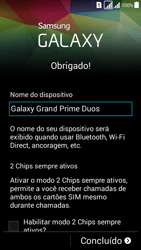 Como configurar pela primeira vez - Samsung Galaxy Grand Prime - Passo 16