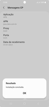 Como conectar à internet (APN automático) - Samsung Galaxy S23 Ultra - Passo 23