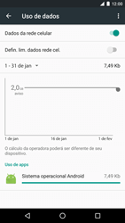 Como ativar e desativar uma rede de dados - LG Google Nexus 5X - Passo 5