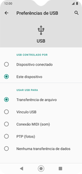 Transferir dados do telefone para o computador (Windows) - LG K22 - Passo 5