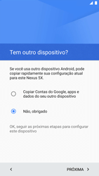 Como configurar pela primeira vez - LG Google Nexus 5X - Passo 8