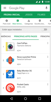 Como baixar aplicativos - Motorola Moto G6 Plus - Passo 9