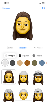 Como criar um Memoji - Apple iOS 15 Apple iOS 15 - Passo 37