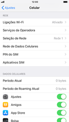 Como verificar o uso de dados móveis - Apple iPhone 6 - Passo 3