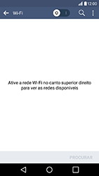 Como se conectar a uma rede Wi-Fi - LG K10 - Passo 6