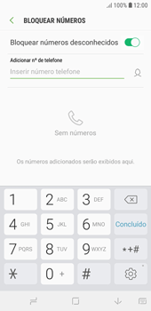 Como bloquear chamadas de números desconhecidos - Samsung Galaxy J4 Core - Passo 7