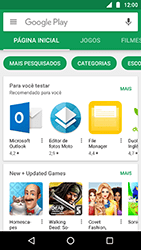 Como baixar aplicativos - Motorola Moto X4 - Passo 4