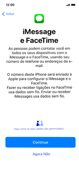 Como configurar pela primeira vez - Apple iOS 12 Apple iOS 12 - Passo 20