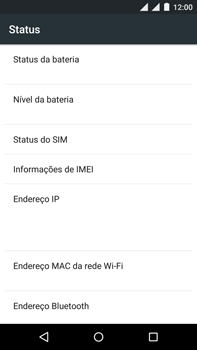 Como encontrar o número de IMEI do seu aparelho - Motorola Moto X Play - Passo 5