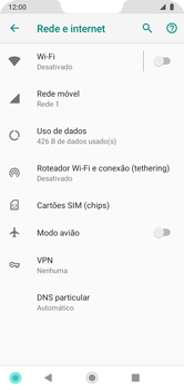 Como ativar e desativar o modo avião no seu aparelho - Motorola Moto G7 Power - Passo 6