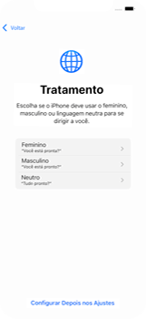 Como configurar pela primeira vez - Apple iOS 16 Apple iOS 16 - Passo 6