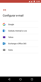 Como configurar seu celular para receber e enviar e-mails - Motorola Moto G6 Play - Passo 7