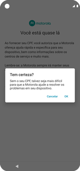 Como configurar pela primeira vez - Motorola Moto G8 Power - Passo 15