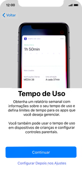 Como configurar pela primeira vez - Apple iOS 12 Apple iOS 12 - Passo 24