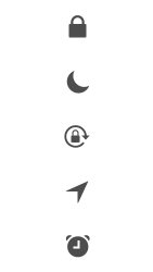 Explicação dos ícones - Apple iPhone 6 - Passo 20