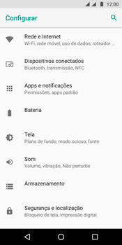 Como conectar à internet - Motorola Moto G6 Plus - Passo 4