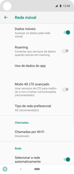 Como conectar à internet - Motorola One Action - Passo 12