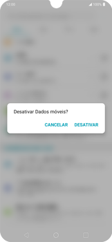 Como ativar e desativar uma rede de dados - LG K40S - Passo 5