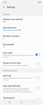 Interaction and dexterity features | Settings | Galaxy Z Flip 5G