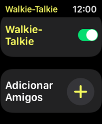 Como usar a função Walkie-Talkie - Apple Watch Series 6 - Passo 3