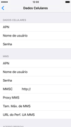 Como configurar a internet do seu aparelho (APN) - Apple iOS 10 Apple iOS 10 - Passo 7