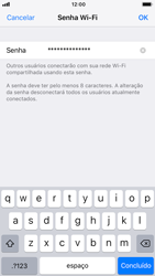 Como usar seu aparelho como um roteador de rede Wi-Fi - Apple iPhone 6 - Passo 5