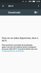 Como se conectar a uma rede Wi-Fi - Lenovo Vibe C2 - Passo 5