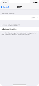 Como configurar seu celular para receber e enviar e-mails - Apple iOS 11 Apple iOS 11 - Passo 20