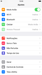 Como ativar e desativar o modo avião no seu aparelho - Apple iPhone 6 - Passo 4