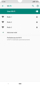 Como se conectar a uma rede Wi-Fi - Motorola Moto E6 Plus - Passo 7