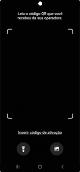 Como ativar o eSIM através do QR Code recebido via e-mail - Samsung Galaxy S23 Ultra - Passo 14